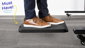 Add a standing mat to your standing desk today.