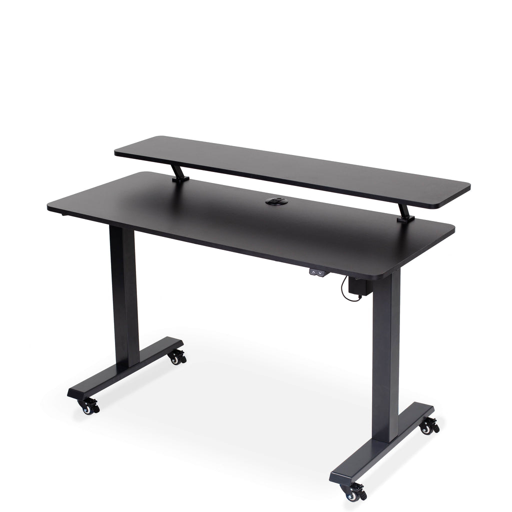 Two-Tier Crank Standing Desk