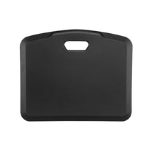 Black | 22-inch-mat | Float of the Stand Steady mat with handle, small.