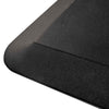 Close-up image of the Stand Steady floor mat's smooth beveled edge.