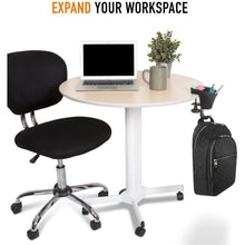 Black | Expand your workspace and enhance productivity with an organized and clean desk space