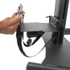 A secure CPU holder with size adjustability will keep your items secure while you take your workstation on-the-go.