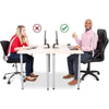 Improve your posture with the Stand Steady Ergonomic Desk Chair.