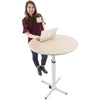 Stand Steady Height Adjustable Round Table.