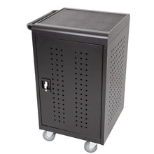 Line Leader Charging Cart holds up to 30 tables, laptops or any other devices