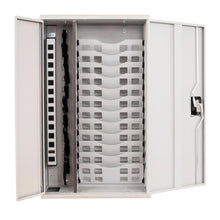 Gray | The Charging cabinet is UL and cUL listed and has 12 outlets for charging