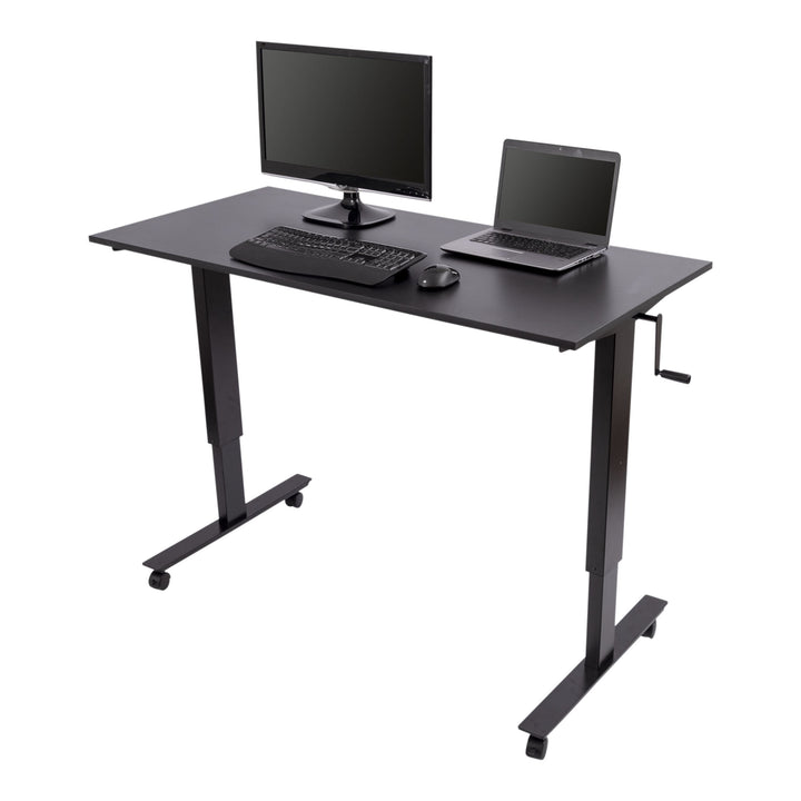 BestMassage 5829689288 Standing Computer Desk - Black for sale