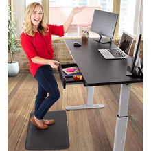 Black | Easily integrate the Stand Steady under desk drawer into any home or office space.