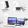 Easily attach your SideTrak Swivel portable monitor to your laptop to be more productive and take your work on the go.