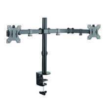 Clamp-on dual monitor arm by stand steady