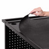 The Stellar AV cart by Stand Steady comes with a removable shelf mat.