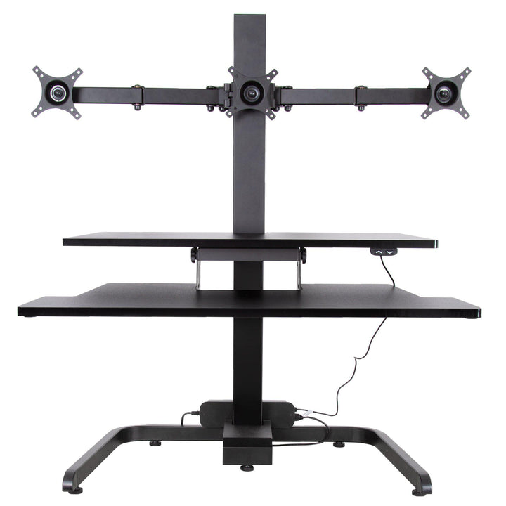 Clamp-On Monitor Stand  Two Monitor Arm by Stand Steady