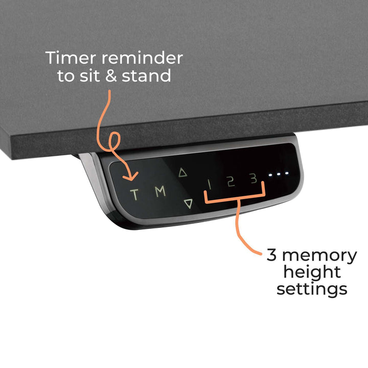 Stand SteadyTranzendeskPower | Extra Large 71 inch Electric L-Shaped Standing Desk | Giant Corner Stand Up Desk & Sit Stand Workstation | Ergonomic