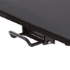 Black | 28-inch-desktop | Press on the easy grip handle to use the pneumatic air assisted lift.
