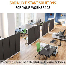 The ZipPanel office partitions are great for socially-distant workspaces.