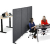 charcoal | 3-pack-panels | Stand Steady ZipPanel room dividers 3-pack in charcoal.
